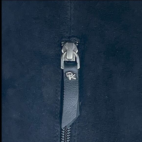 Donna Karan Lyra Black Over-The-Knee/Thigh High Boots Size 8 Goat Leather New - Picture 13 of 16